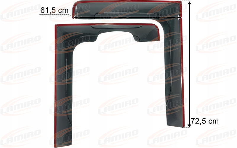 OWIEWKI SZYB BOCZNYCH IVECO STRALIA AS HI-WAY Rodzaj owiewki