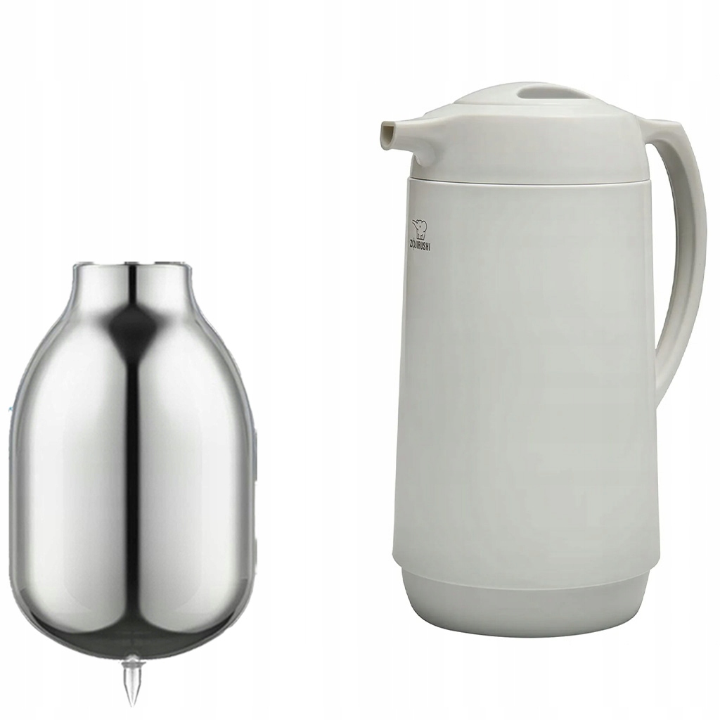 Skleněná termokonvice do kuchyně Zojirushi AHGB-10D-WB 1L bílá