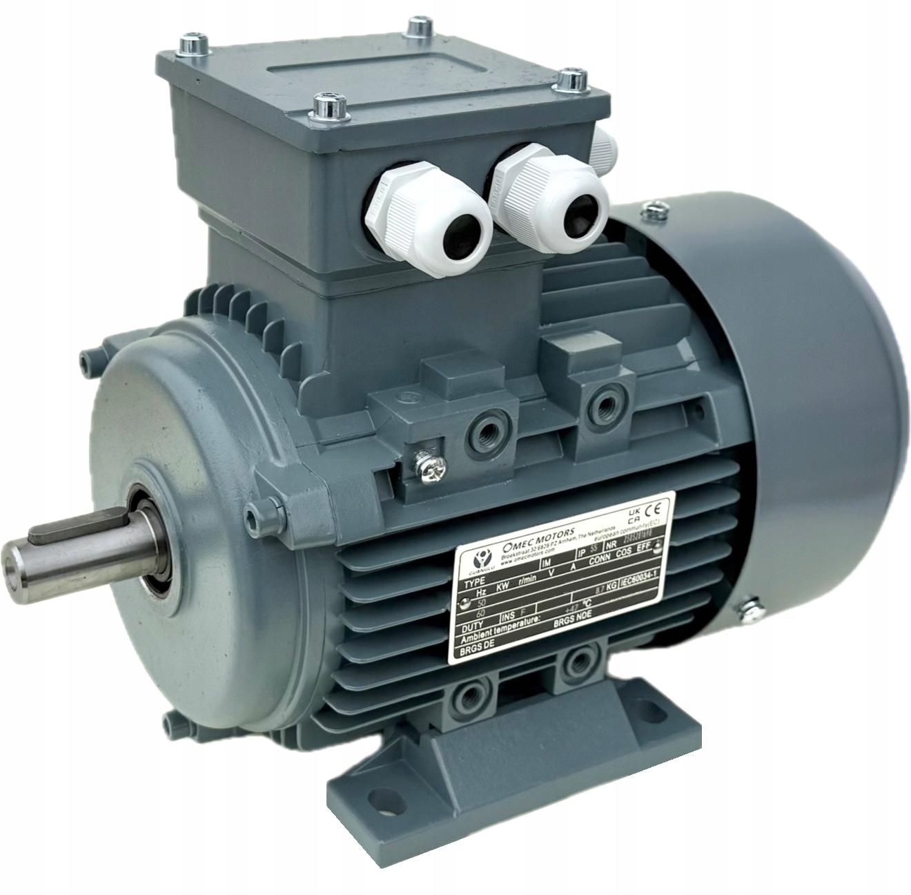 Silnik elektryczny trójfazowy Omec 0,09kW 1400 obr/min. 56 B3