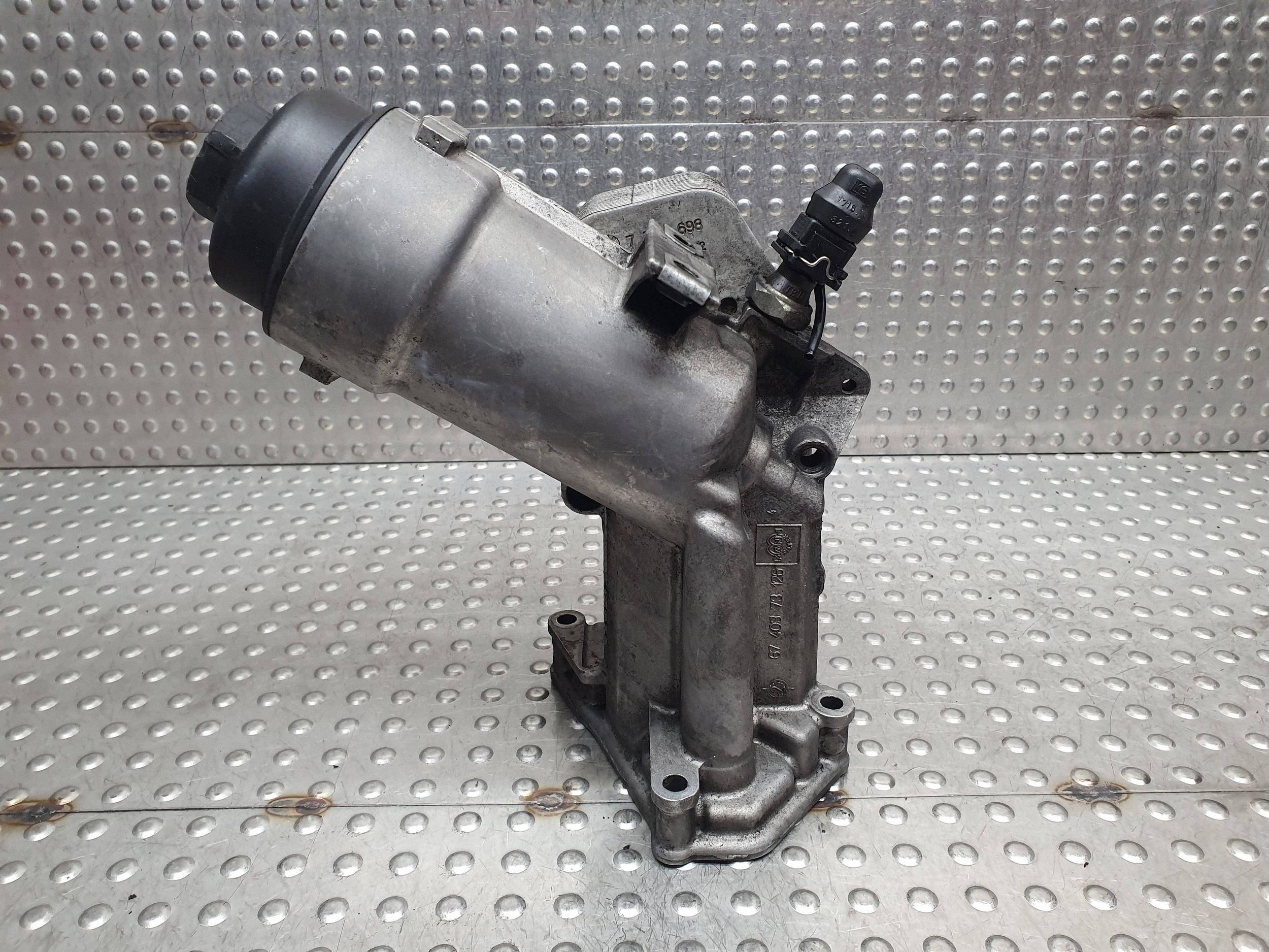 oil filter holder radiator 7787072 BMW E46 E87 E90 E60 X3 E83 2.0D M47