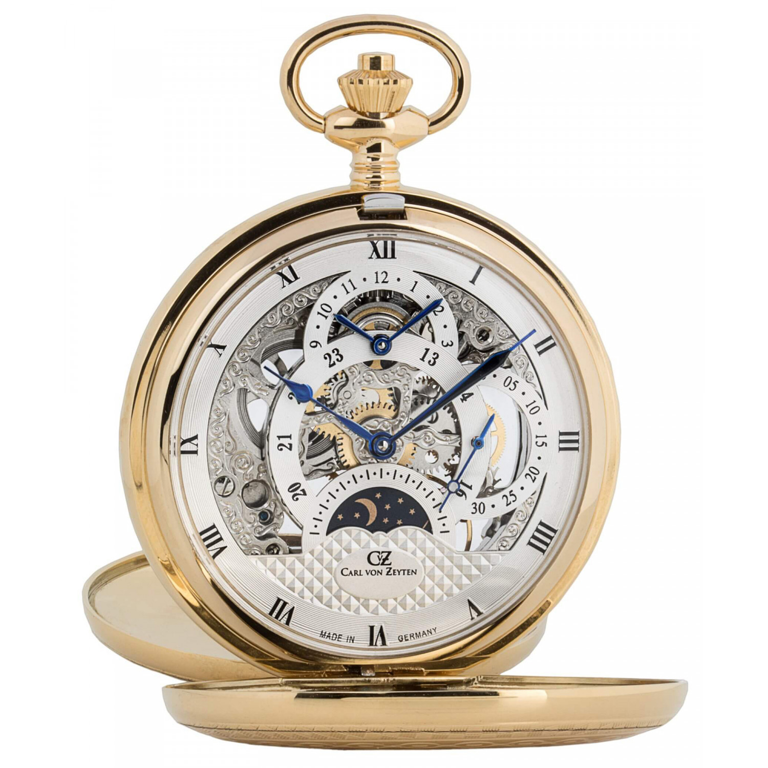 Pánské Hodinky Carl von Zeyten CVZ0040GSL zlaté