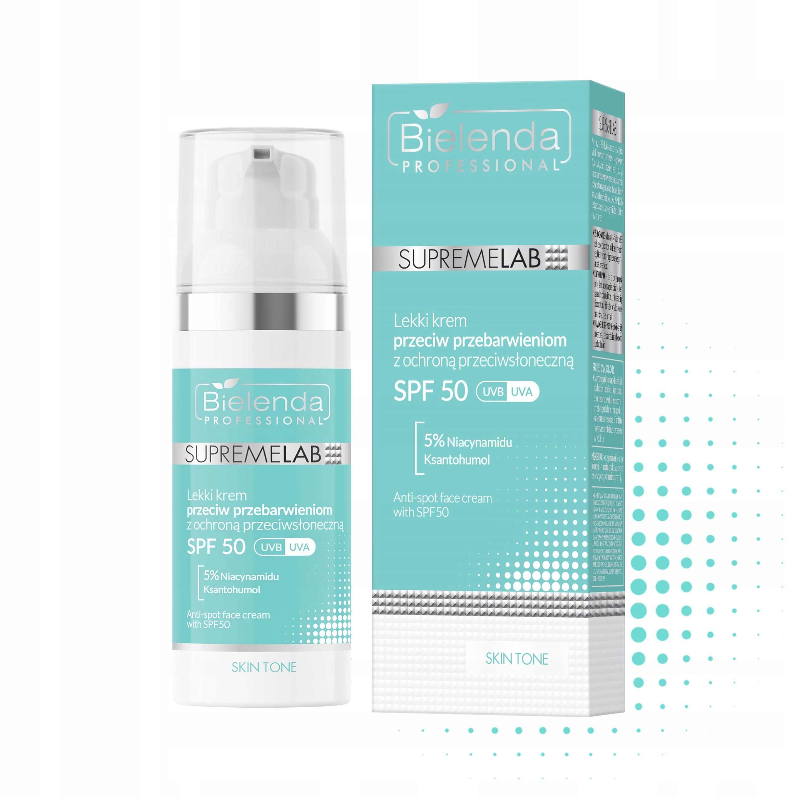 Bielenda Professional Skin Tone Krém proti pigmentovým skvrnám s Spf 50 ml