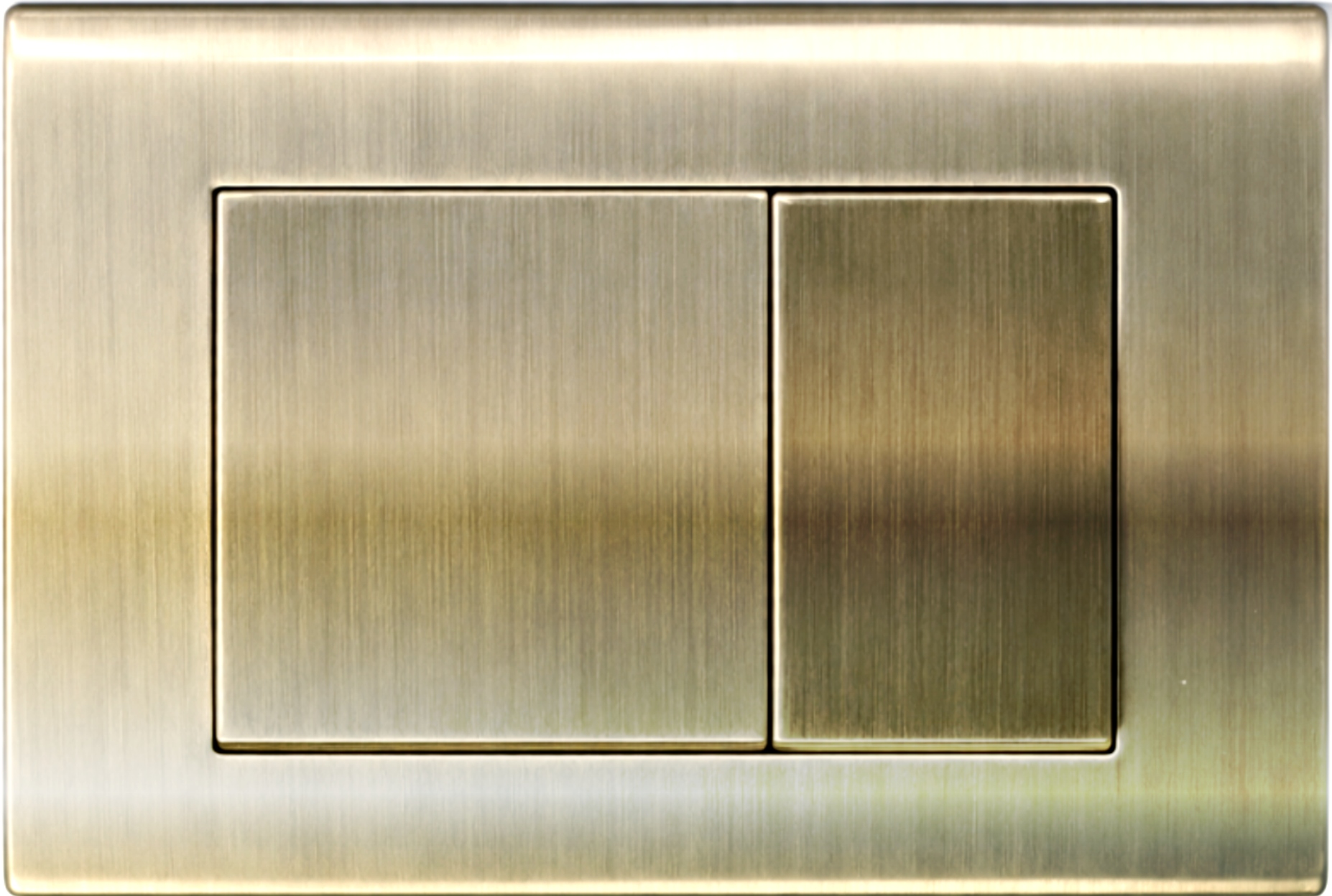 Splachovacie tlačidlo AT7 zlaté pre Wc rošt Geberit Duofix UP320 UP720 Sigma