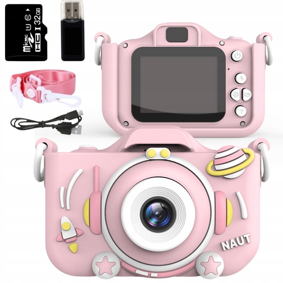 

Aparat Cyfrowy Dla Dzieci Kamera 40Mpx +karta 32GB