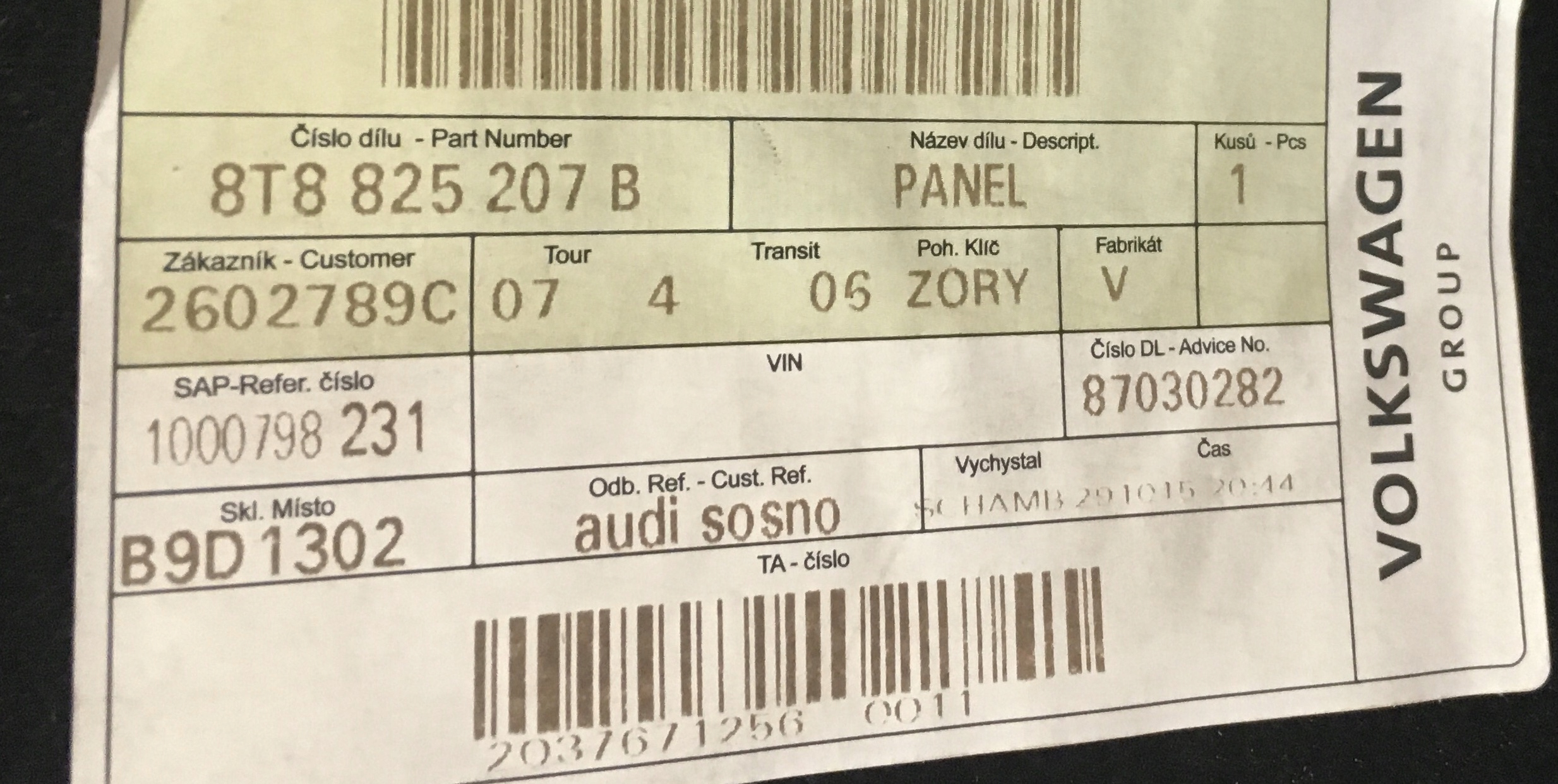 AUDI A5 S5 OSŁONA PŁYTA PODWOZIA LEWA 2012-2016r Typ samochodu 4x4/SUV Samochody osobowe