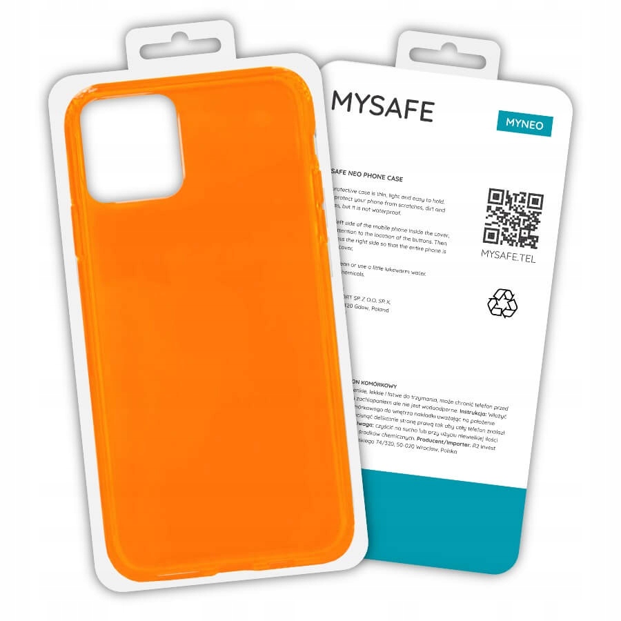 

Mysafe Etui Neo Iphone 13 Mini Pomarańczowy Pudełk