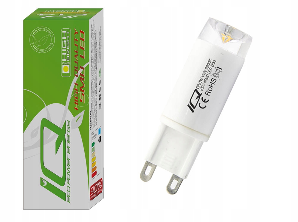 

Żarówka G9 4 Smd Led 2835 3W 280LM Ww Alto