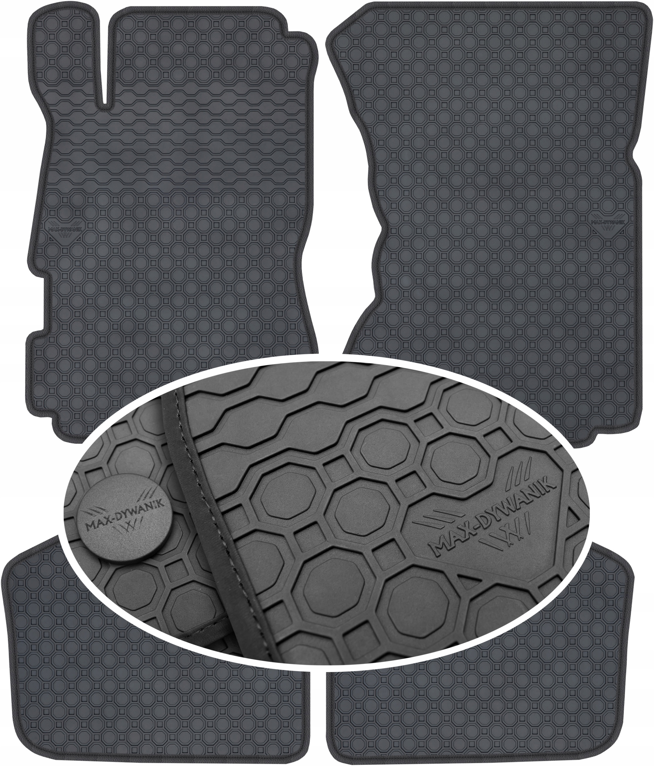 Honda Legend II Sd 1990-1996 Gumový koberec PrimeLiner čierny