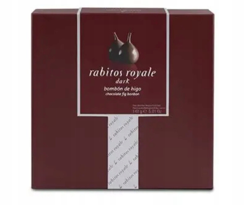 Levně Fíky plněné čokoládovým krémem v hořké čokoládě 142 g dárek