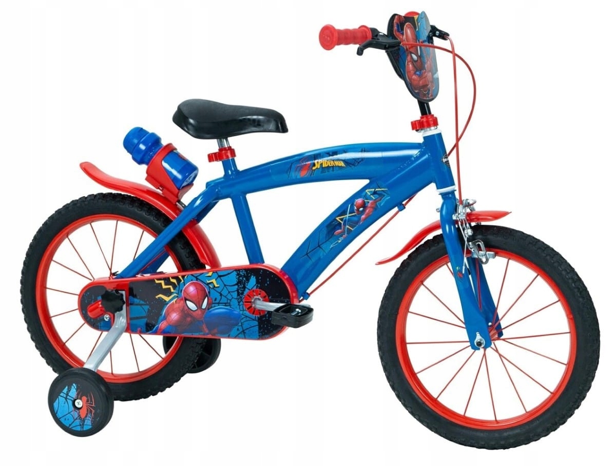 ROWER DZIECIĘCY SPIDERMAN ROWEREK DLA CHŁOPCA 5 9 LAT 16" CALI SPIDER