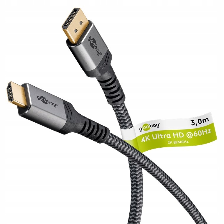 Kabel Goobay DisplayPort do Hdmi