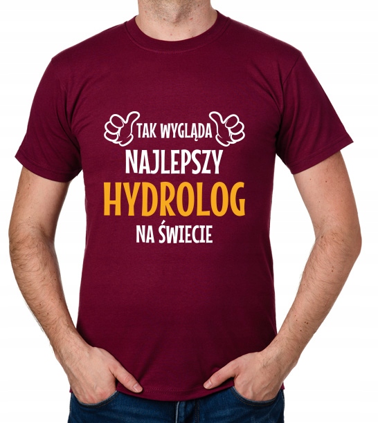 

koszulka Najlepszy Hydrolog prezent