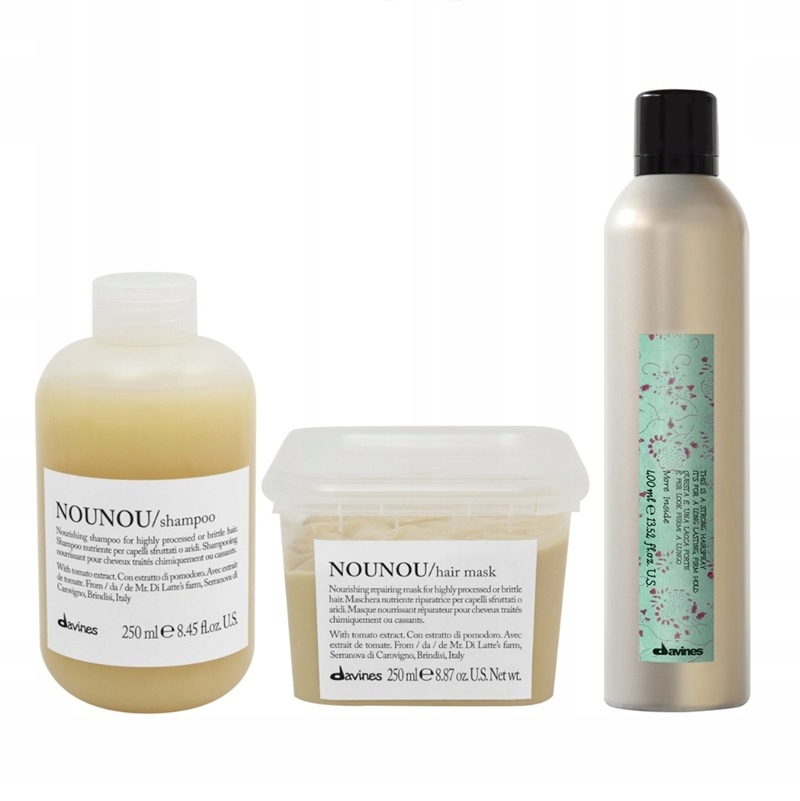 Davines Nounou Sada Pro Obnovu Stylingu Vlasů