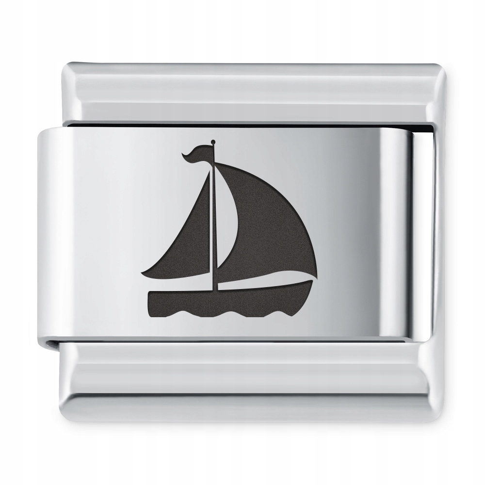 

Italian Charms Symbole Hobby Statek Grawer Prezent