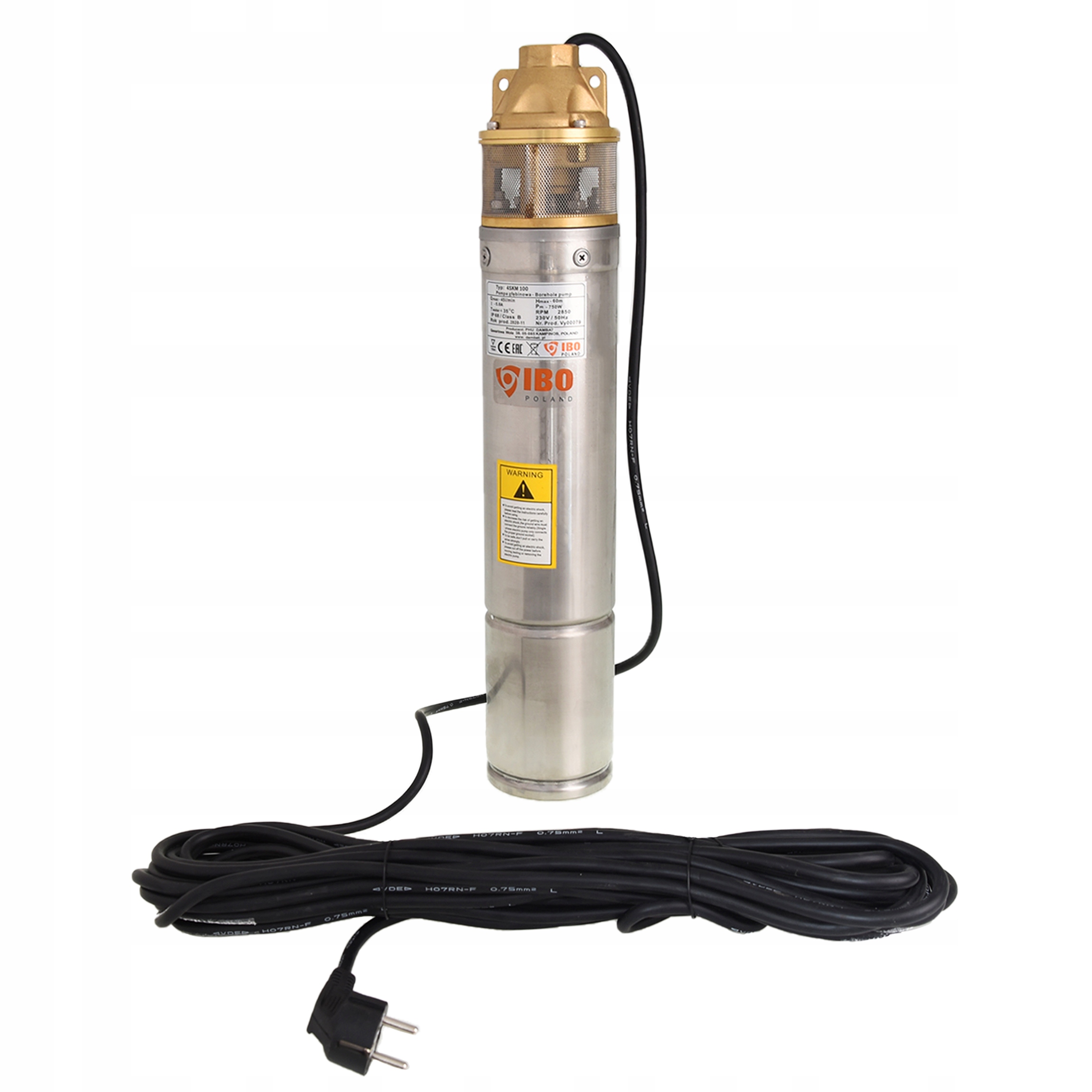 POMPA GŁĘBINOWA 4 CALE SKM150 KABEL 15 1100W 11bar EAN (GTIN) 5903887211703