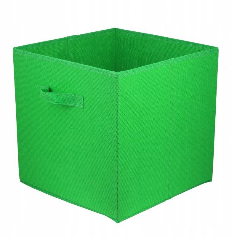 

Pudełko tekstylne 31x31x31 zielone
