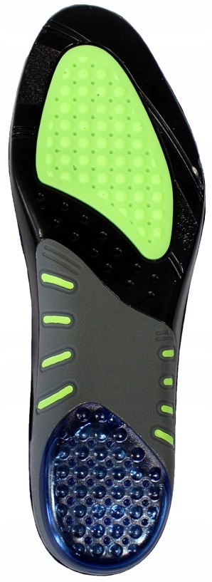 Wysokiej jakości wkładki do butów z żelem r: 40-44 Marka inna