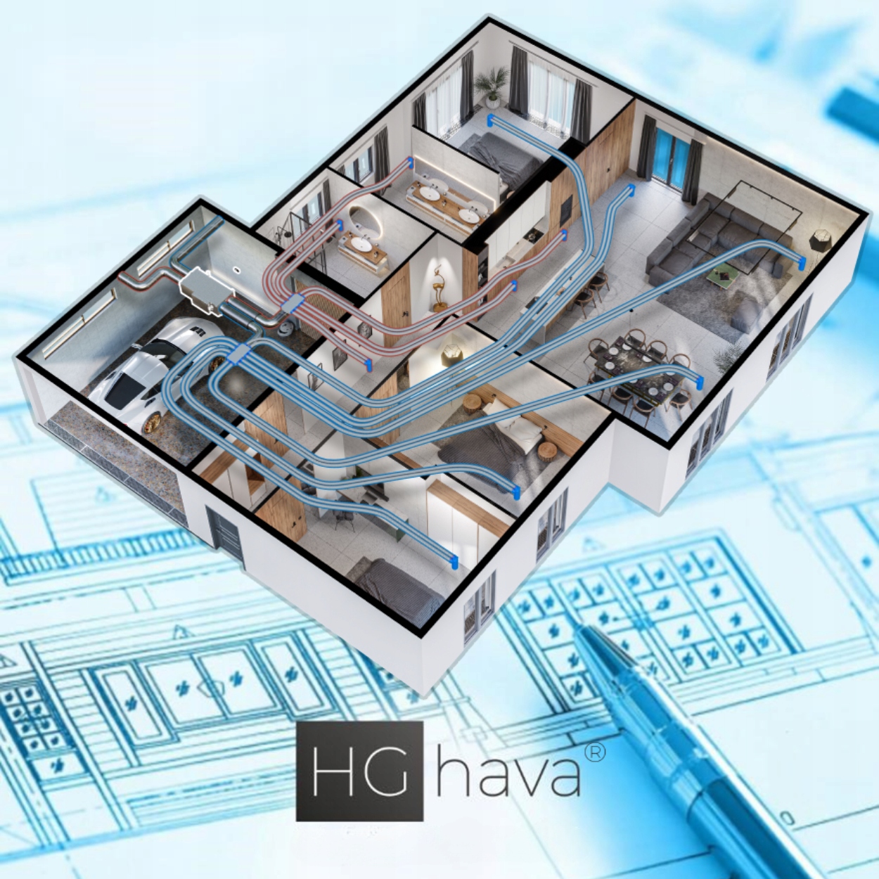 Projekt Wentylacji Mechanicznej - Rekuperacja EAN (GTIN) 9328429613986