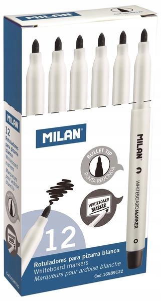 

Marker suchościeralny czarny okrągła końcówka cien