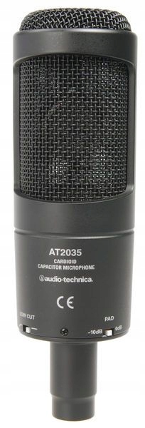 Audio-Technica AT2035 - Mikrofon poj.wielomembr. Marka Audio-Technica
