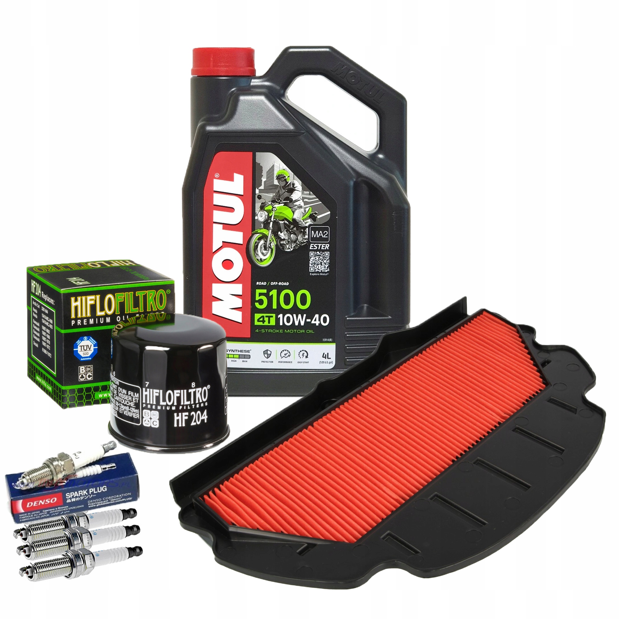 Olej Motul 5100 HONDA CBR 900 RR SC50 Świece Filtr