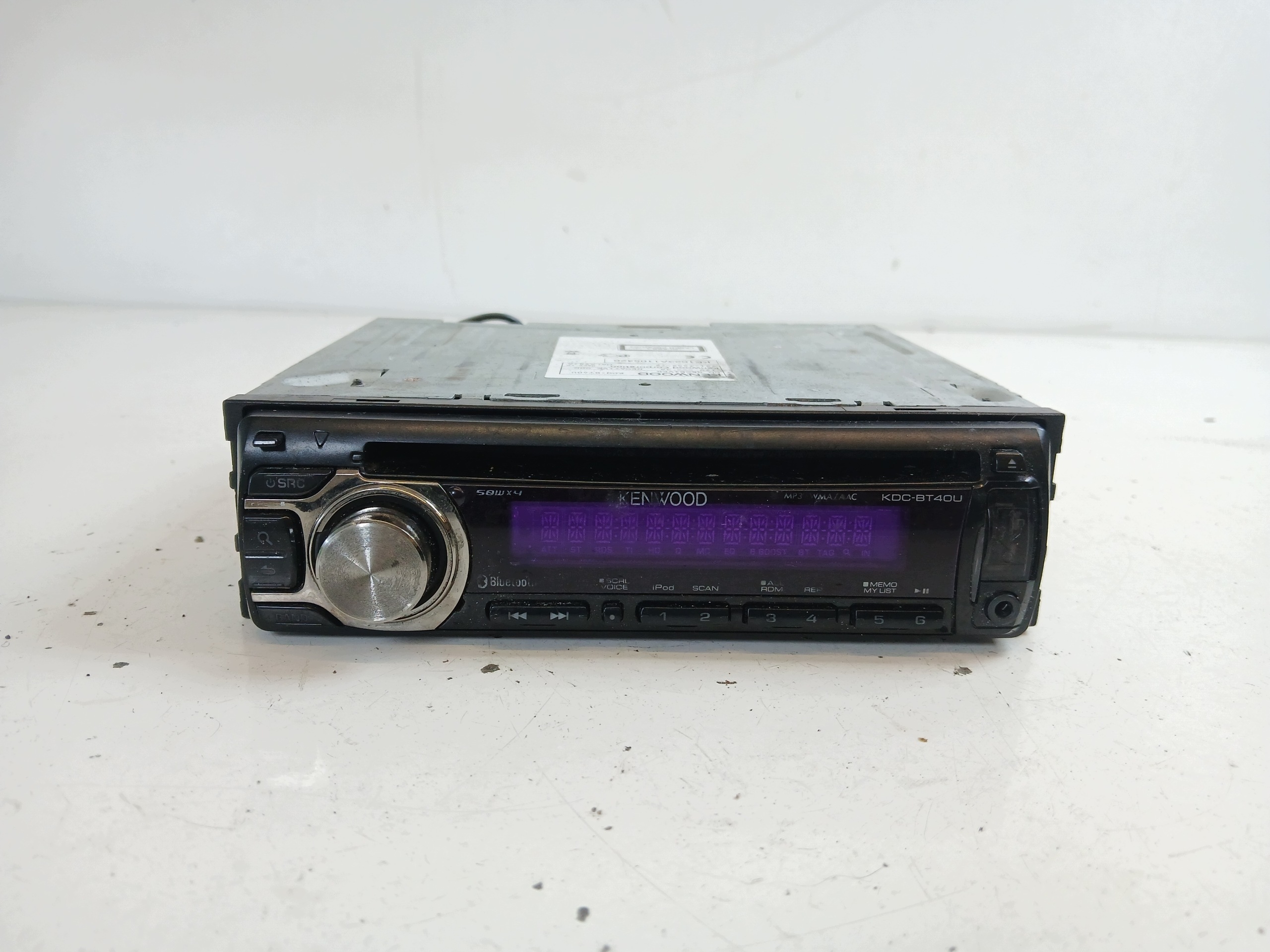KENWOOD KDC-BT40U Radio RADIO CD AUX BLUETOOTH