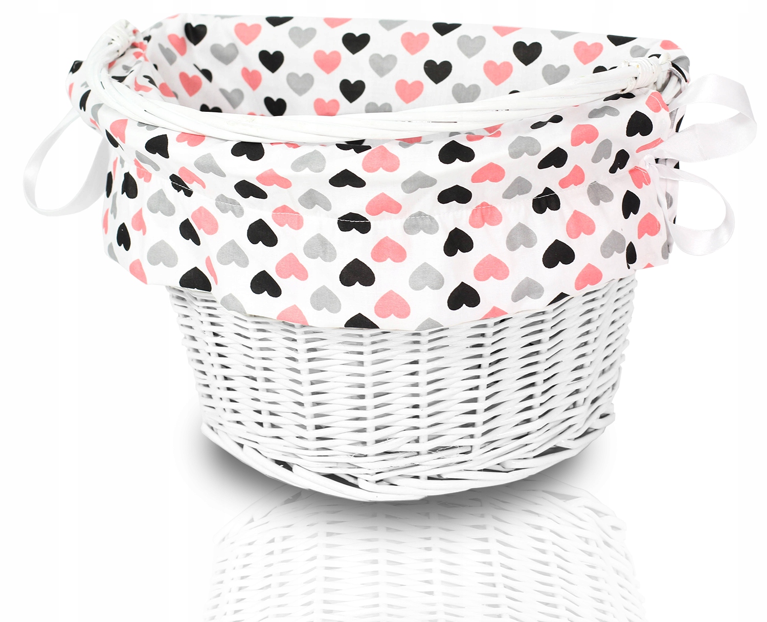 WKŁAD rowerowy WYŚCIÓŁKA do koszyka NA ROWER WZORY Pojemność 5 l