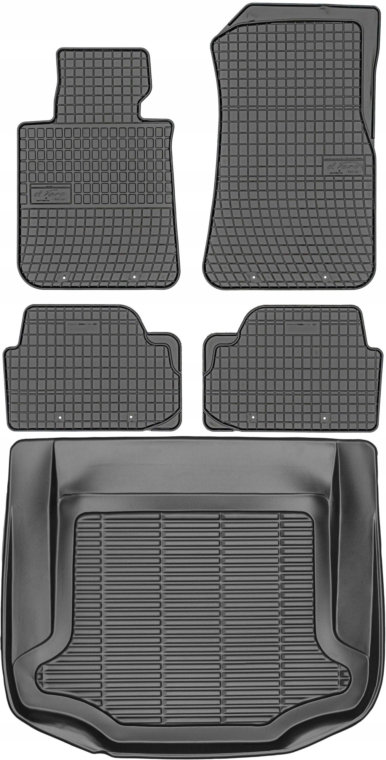 Bmw Séria 1 E87 Hatchback od roku 2004-2011 Sada Koberce batožinový priestor