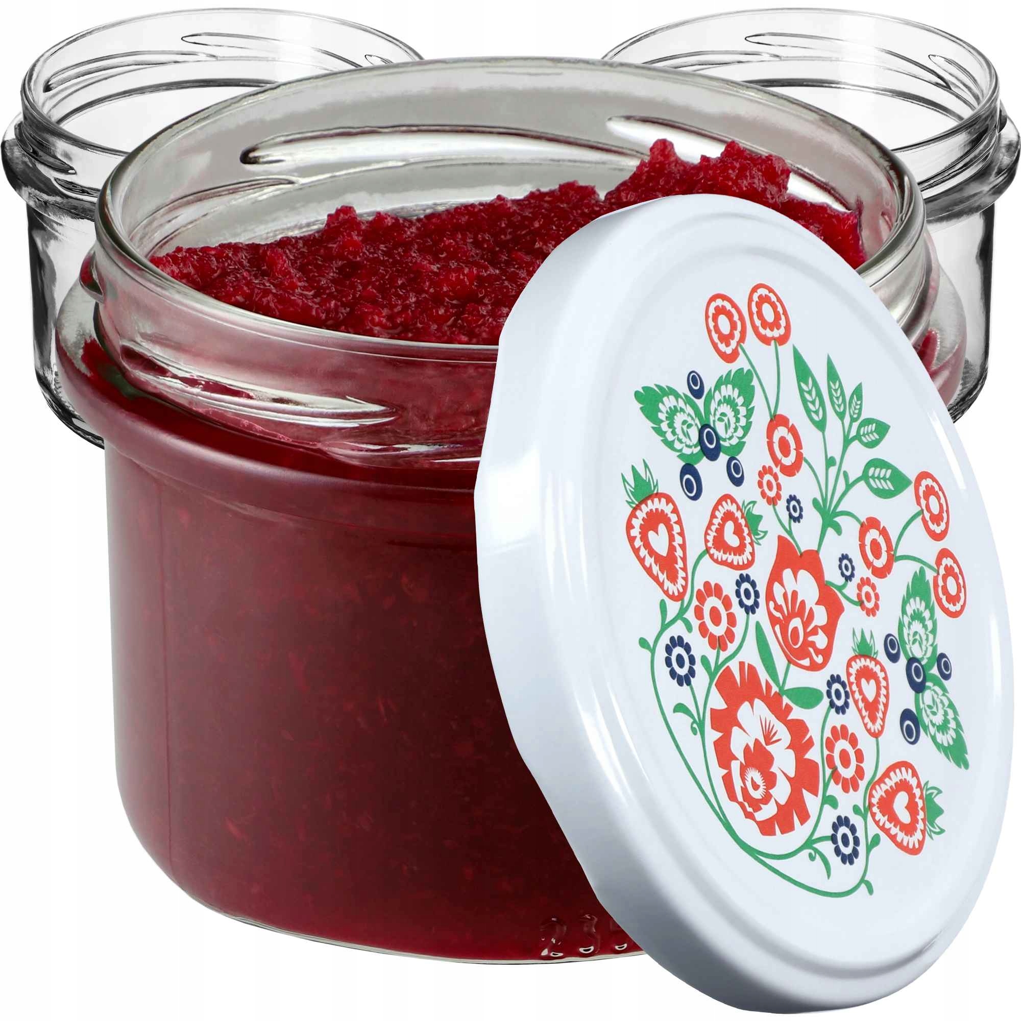 

10x Słoik 235ml Zakrętka FI82 Słoiczek Na Dżem