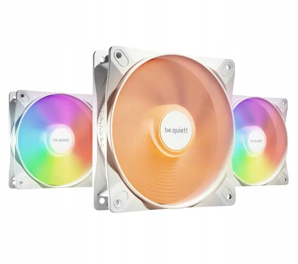 Zestaw wentylatorów be quiet! Light Wings LX 120mm Pwm 1600 obr/min 3 szt.