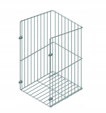 KOSZ NA BIELIZNĘ STARAX CHROM 30