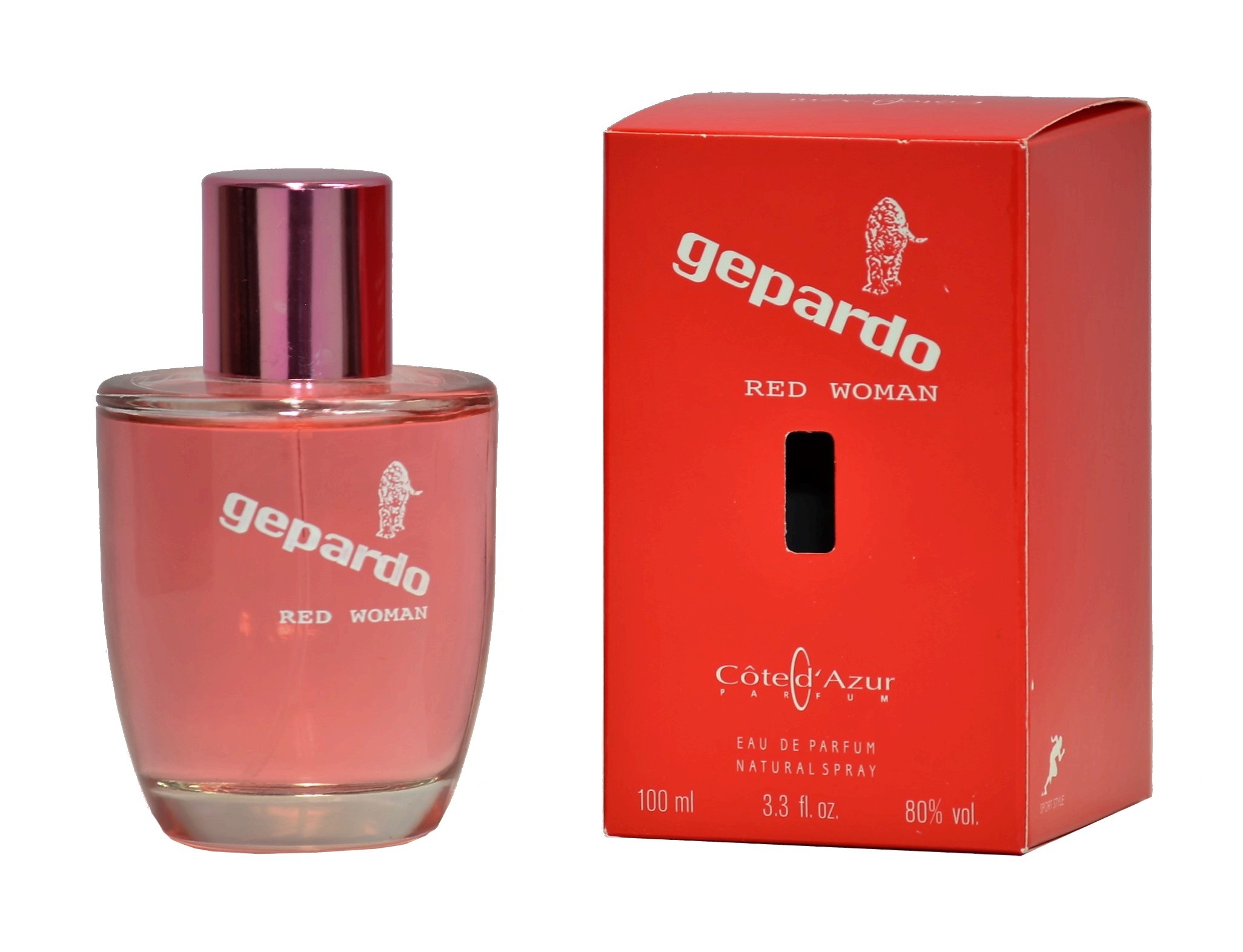 

Perfumy Cote d'Azur-GEPARDO Red 100 ml woda damska