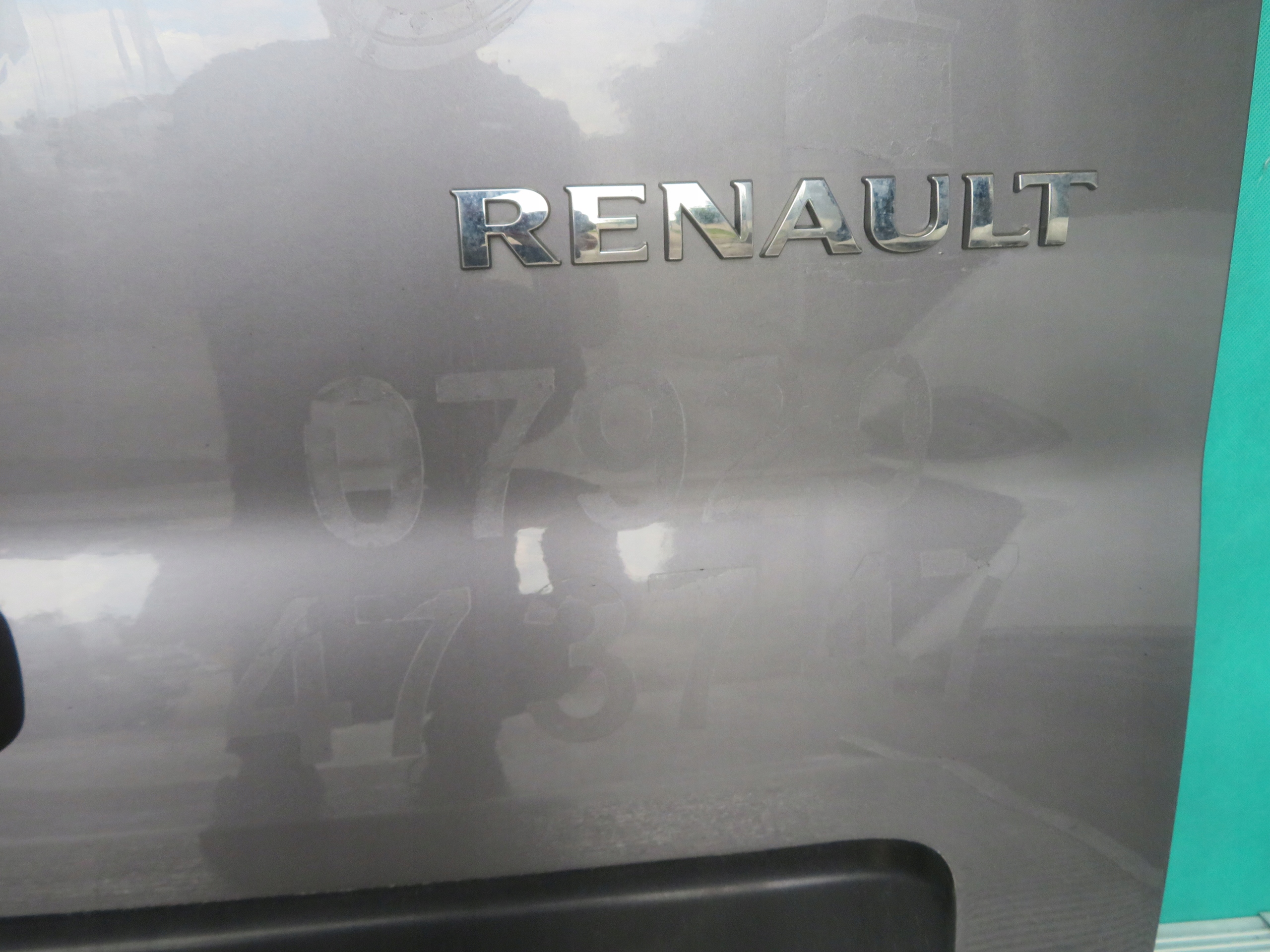 rear trunk door boot RENAULT TRAFIC 19R