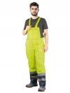 Ochranné kalhoty zahradnické zateplené Blue-yellow-b Yg Zimní P/d XXXL