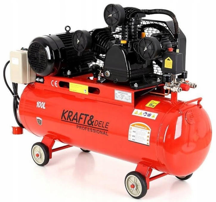 Kraft Dele KD1477 Kompresor olejowy 100L 3 tłoki Marka Kraft&Dale