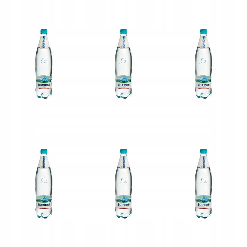 Borjomi perlivá minerální voda 1,0 l X6