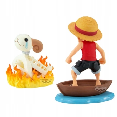 Figurka One Piece Luffy & Going Merry 8 cm