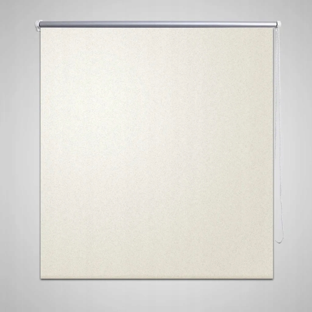 Zatemňovací roleta 100 x 175 cm tlumeně bílá Bílá 240116