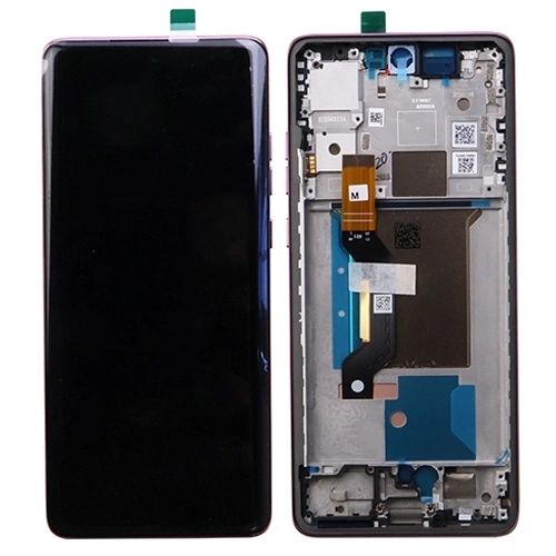 LCD Displej Rámeček Motorola Edge 60 Fusion XT2305 Pink Originální