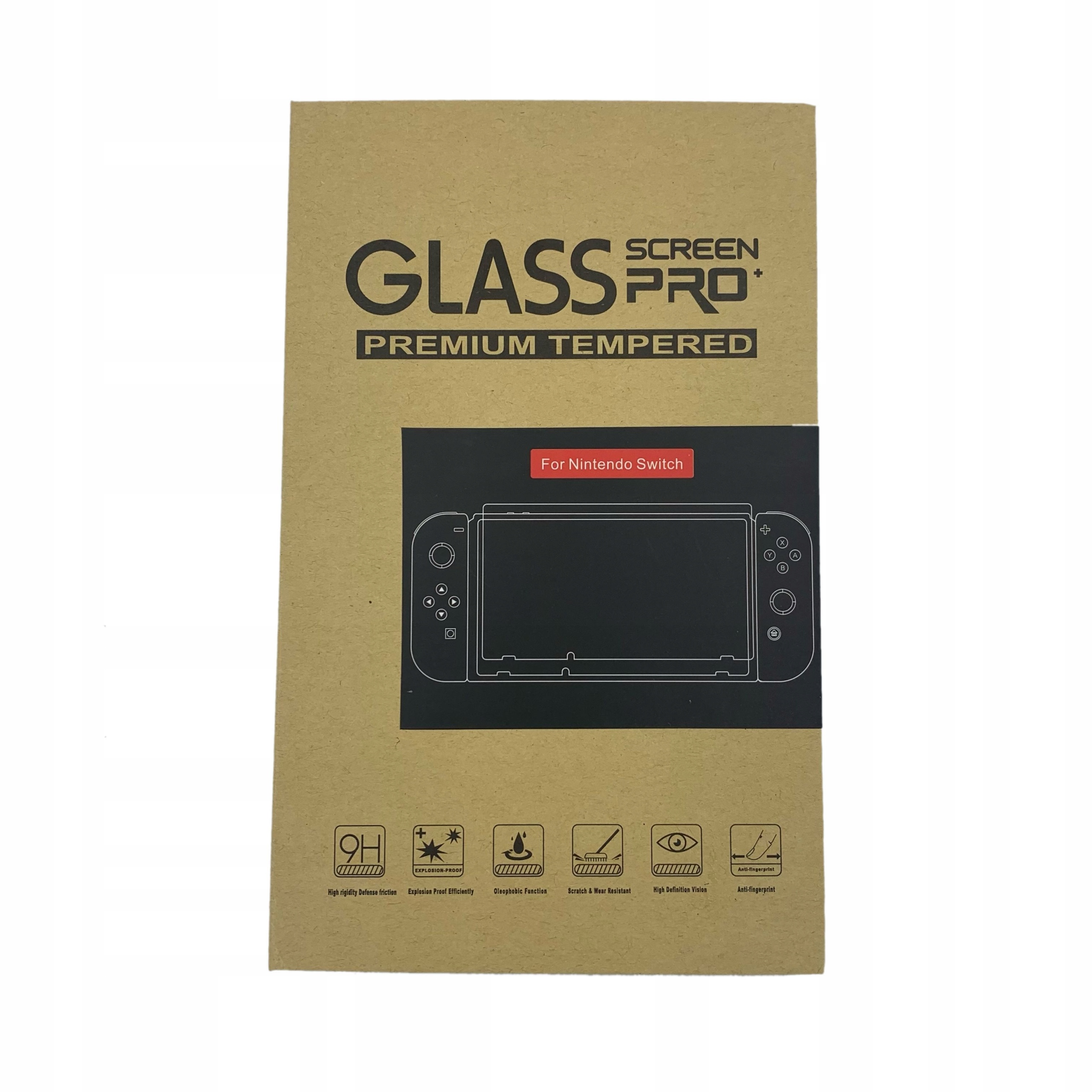 SZKŁO OCHRONNE HARTOWANE 9H GLASS SCREEN PRO+ DO NINTENDO SWITCH V1 V2