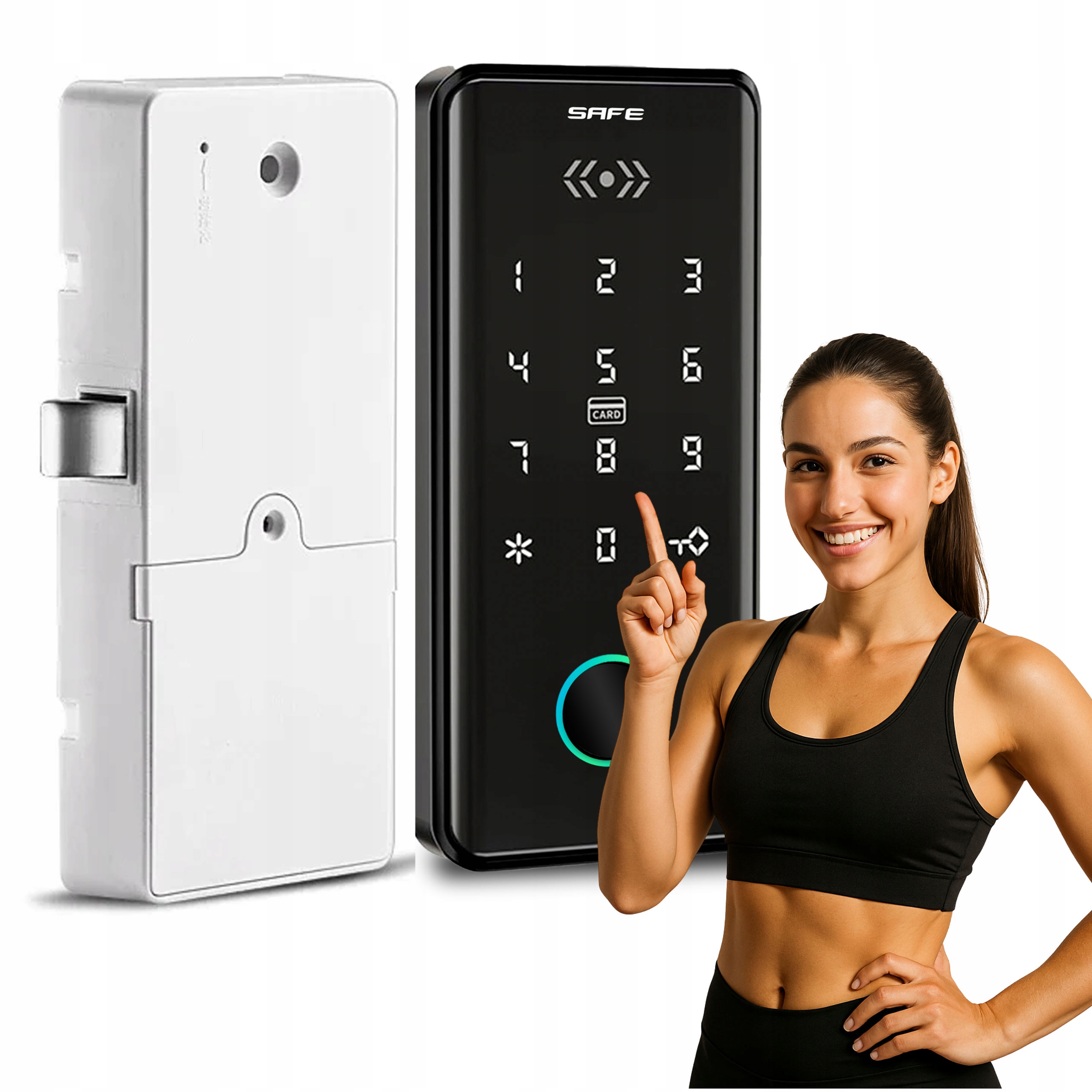 Elektronický Zámek pro Skříňky inteligentní TTlock Kód Pin 13,56 MHz kancelář