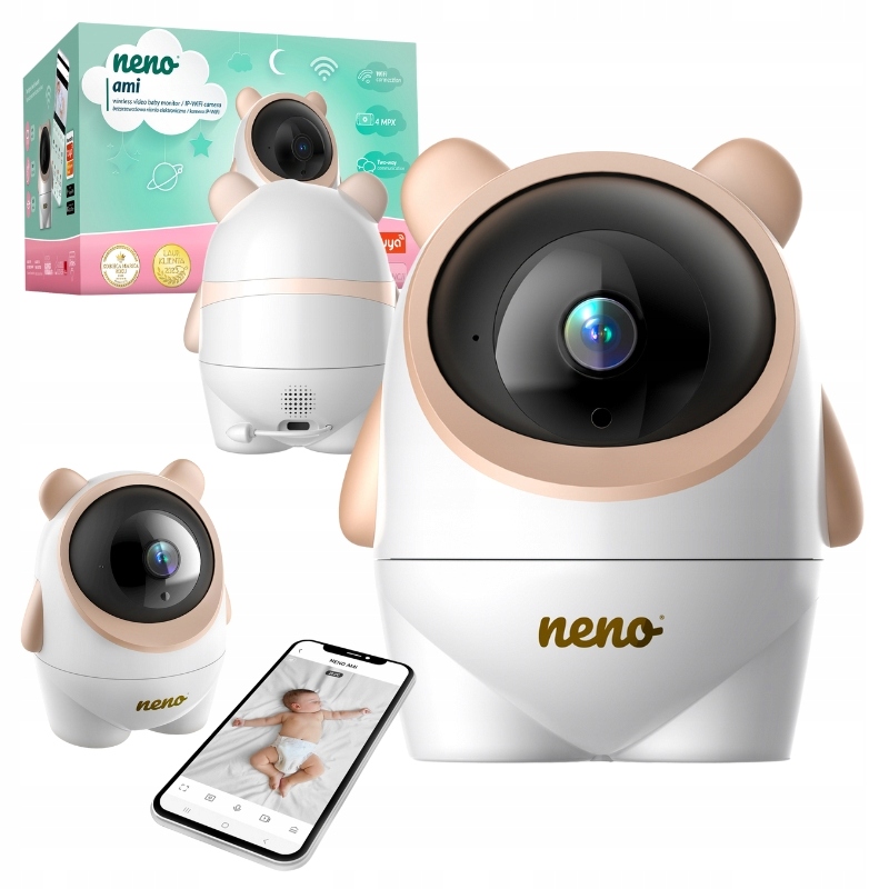 Neno Ami Bezprzewodowa Niania Elektroniczna Kamera Wideo-niania Wifi
