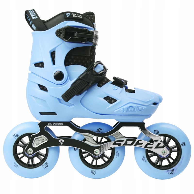 Rolki regulowane Flying Eagle S7 Speed niebieski 32-36