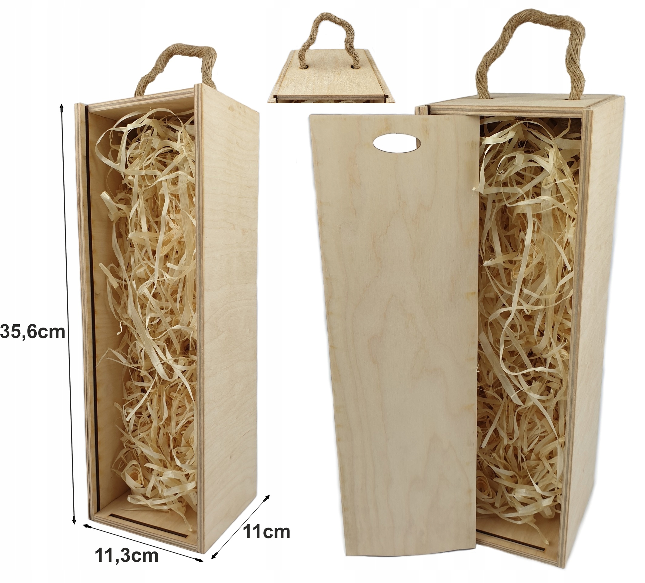 Skrzynka na Wino Pudełko Prezent Grawer Ślub eko Kod producenta 25539