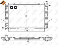 NRF CHLODNICA WODY VOLVO S70/V70 96- VOLVO C70 97-