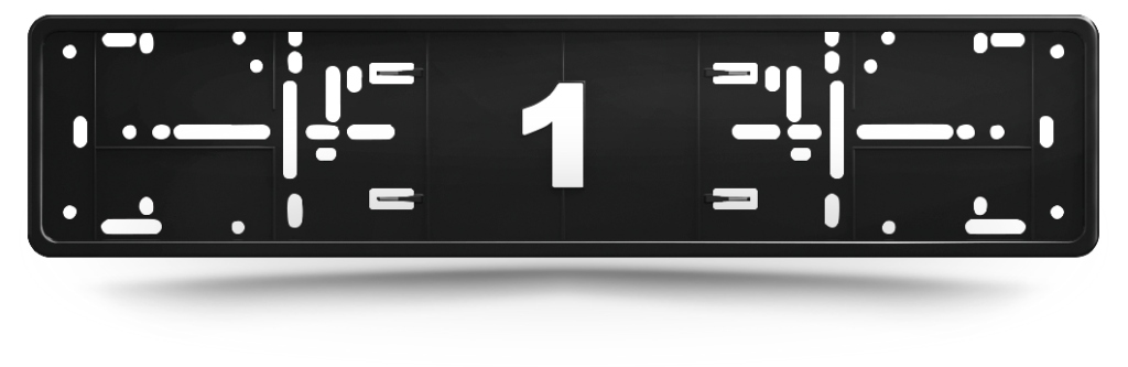 Ramka pod tablice 1 szt.