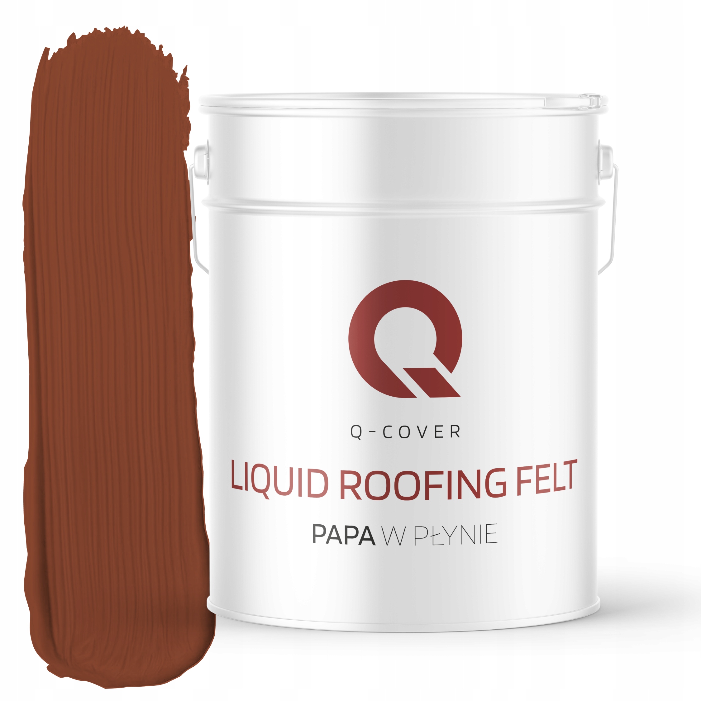 Tekutá Papa 13 Kg, Údržbár Striech, Pripravená Na Použitie, Vodotesná, Tehlová