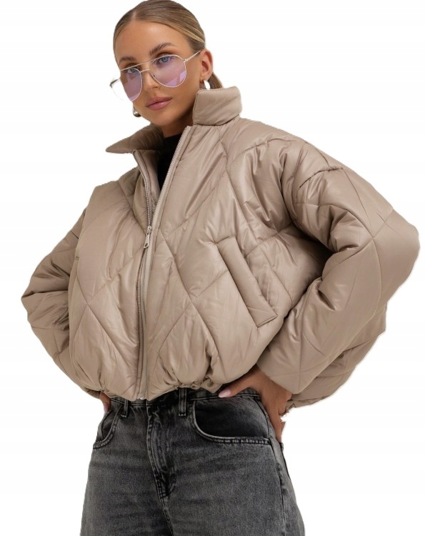 Cocomore Prošívaná béžová bunda Latte 38/M New