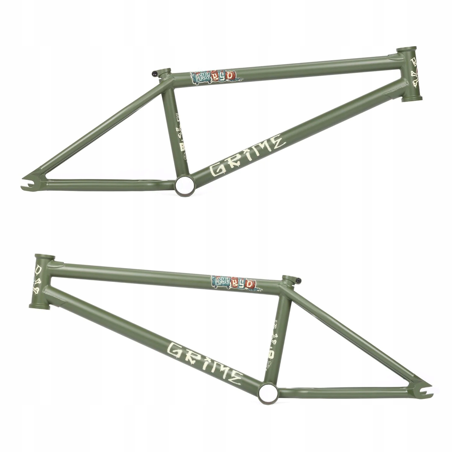 Rám Bmx Bsd Grime Military Green vojenský zelený 20.8''