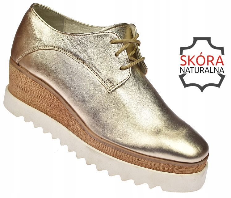 Dámské kožené polobotky na podpatku Polské z kůže D003, vel 37